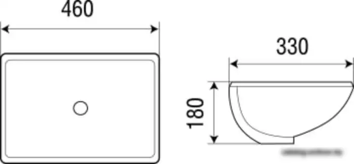 Умывальник WeltWasser Deilbach 6007 - фото товара