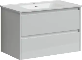 Sancos Тумба под умывальник Libra LB80W (белый глянец) – изображение в каталоге