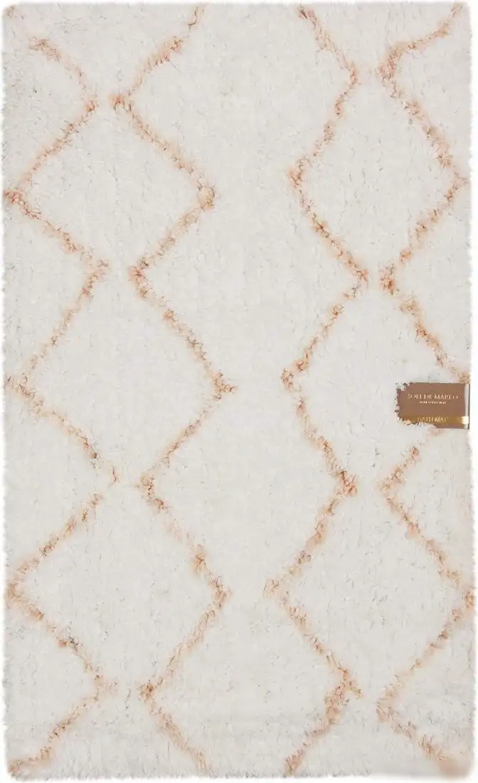 Коврик для ванной Sofi De MarkO Isidora 60х100 КВ-Ис-3-60х100 (пудра) – фото товара