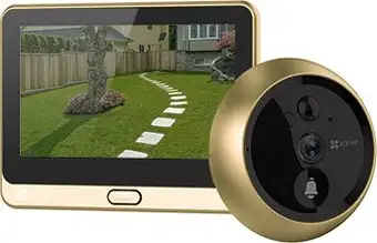 Видеоглазок Ezviz DP2C (золотистый) – изображение в каталоге