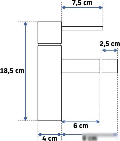 Смеситель Rea Tess REA-B8807 (золотой) - фото товара