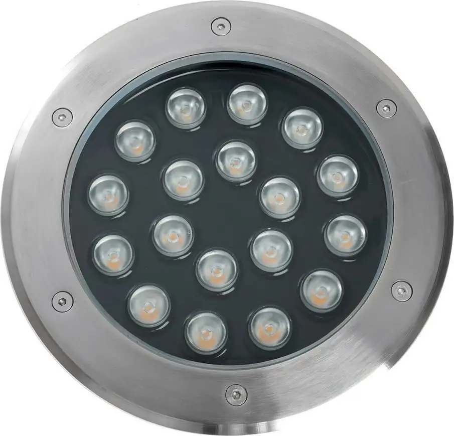 Тротуарный встраиваемый светильник Feron SP2804 20W AC12V низковольтный 4000K металлик IP67 48454 – фото товара