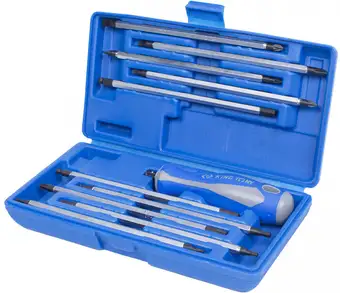 Набор отвертка с битами King Tony 32518MR (11 предметов) – изображение в каталоге