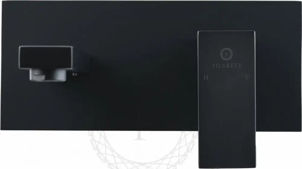 Смеситель Filarete Fing FL4040 (черный матовый) - фото товара