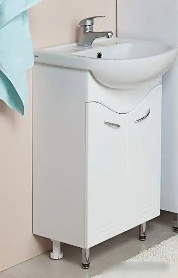 Onika Тумба под умывальник Лада 60.11 (белый) [106002] – фото товара