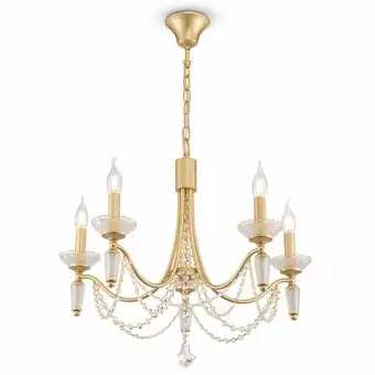 Подвесная люстра Freya Zoe FR2009PL-05G – изображение в каталоге