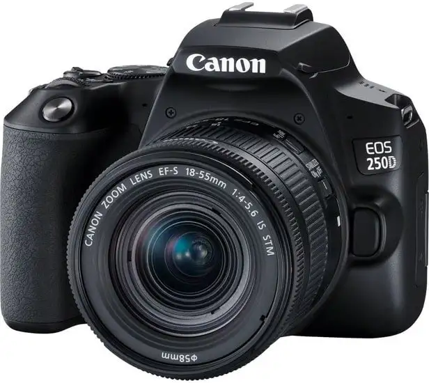 Зеркальный фотоаппарат Canon EOS 250D Kit 18-55 IS STM (черный) – фото товара