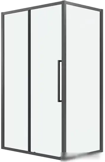 Душевой уголок Grossman Cosmo 100x90x195 120.K33.02.1090.42.00 (графит сатин/прозрачное стекло)