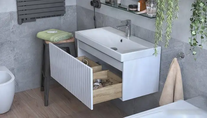 Velvex Тумба под умывальник Compo 800-0-1 tp.COM.9696.80.1Y (белый глянец) – фото товара