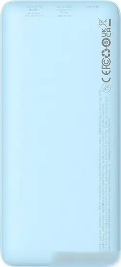 Внешний аккумулятор Baseus Airpow Fast Charge Power Bank 20W 10000mAh (голубой) – фото товара
