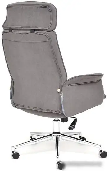 Кресло TetChair Charm (флок, серый) – фото товара