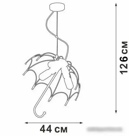 Подвесная люстра Vitaluce V4595-1/3S – фото товара