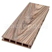 Террасная доска ДПК LECOLE Мультиколор 145х25x5000, Яркий