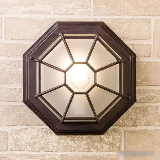 Уличный настенный светильник Elektrostandard Telarana L GL 1024D (капучино)