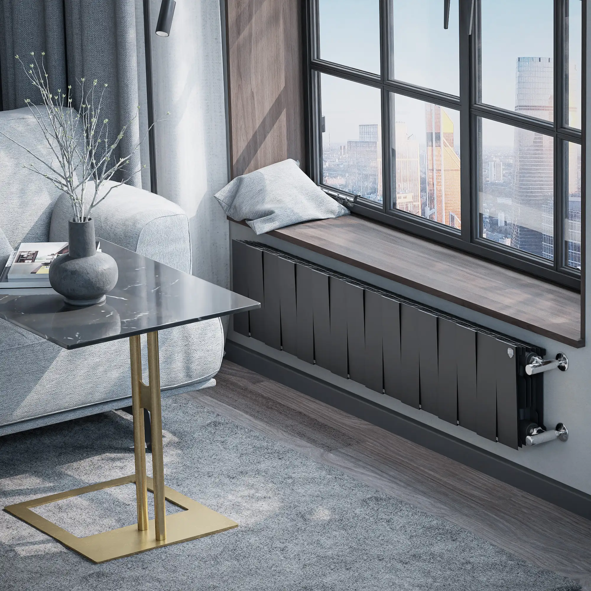 Радиатор Royal Thermo PianoForte 200 /Noir Sable - 16 секций - фото товара