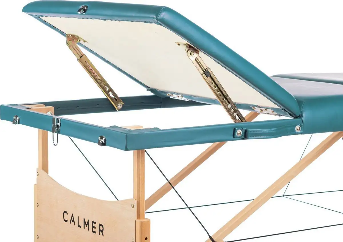 Массажный стол Calmer Bamboo Three 60 (бирюзовый) – фото товара
