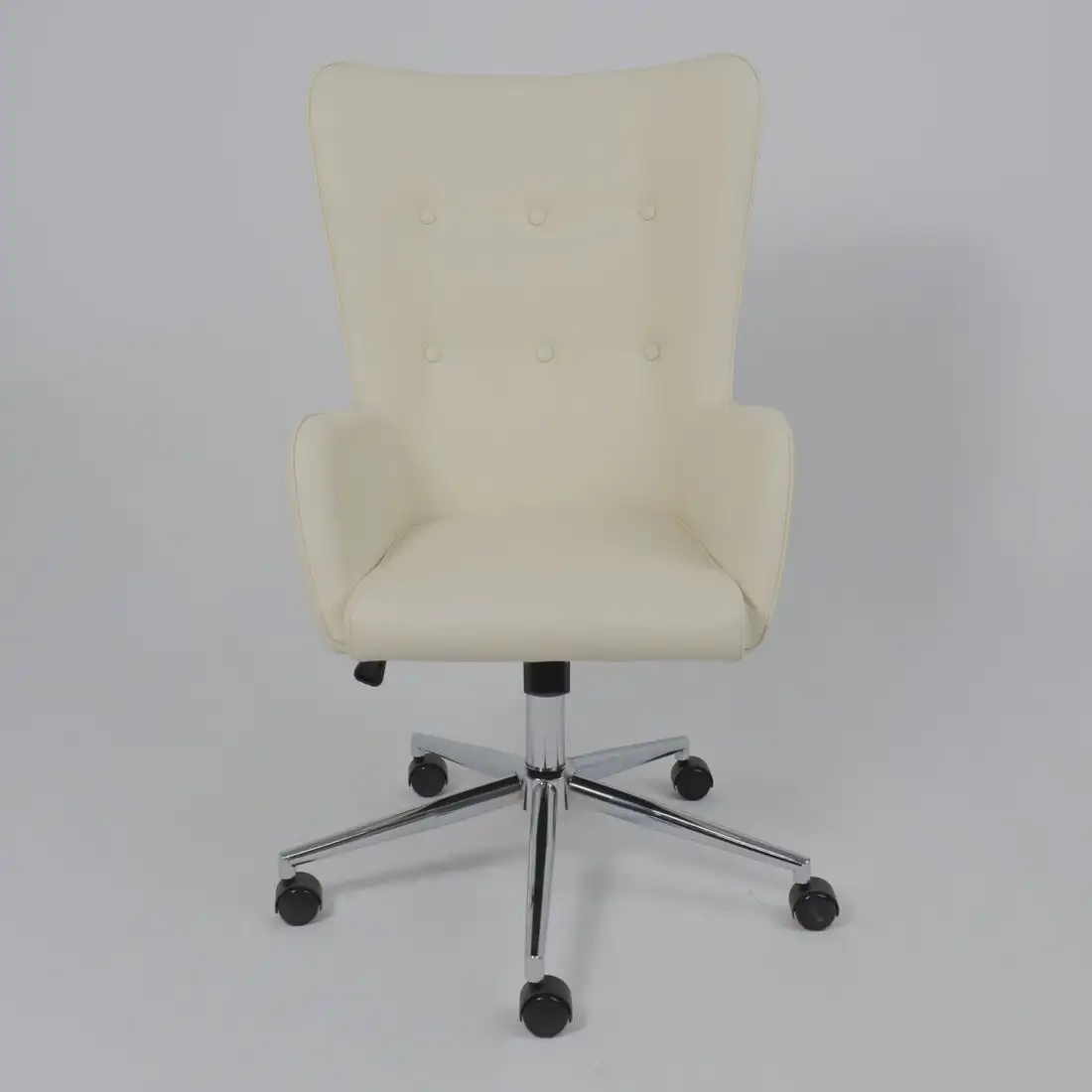 Офисное кресло AksHome Bella XL Chrome (Pegasso крем) – фото товара