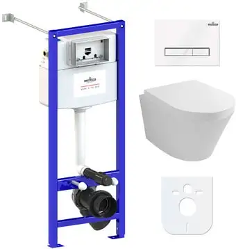 Унитаз Lavinia Boho Relfix Biore Rimless 6 в 1 77050189 - изображение в каталоге