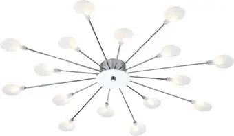 Припотолочная люстра Escada Starfall 2109/16 G4*3W Chrome – изображение в каталоге