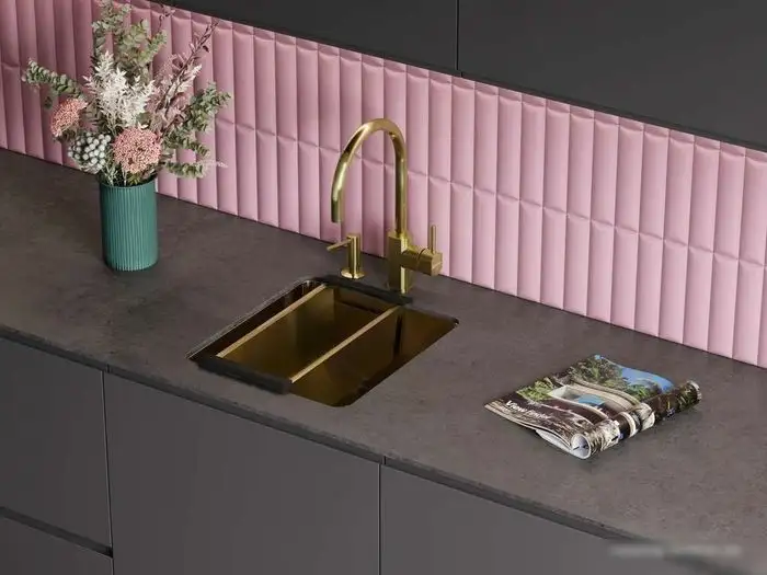 Кухонная мойка Omoikiri Tadzava 39-U/I-LG 4993262 (светлое золото) - фото товара