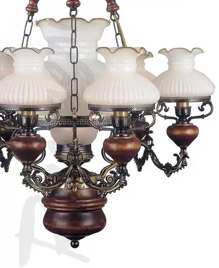 Люстра средней высоты Reccagni Angelo 634 L 634/6+1 – фото товара