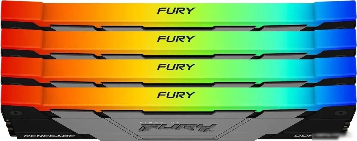 Оперативная память Kingston FURY Renegade RGB 4x32ГБ DDR4 3200 МГц KF432C16RB2AK4/128 – фото товара