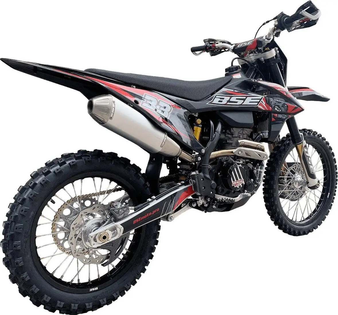 Мотоцикл BSE T8 Red Bear (красный) – фото товара