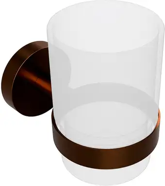 Стакан для зубной щетки и пасты Bemeta Amber 155110012 – изображение в каталоге