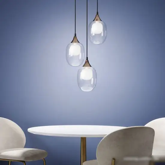 Подвесная люстра Евросвет 70216/3 латунь – фото товара