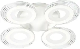 Припотолочная люстра De Markt Мадлен 424013605 – изображение в каталоге