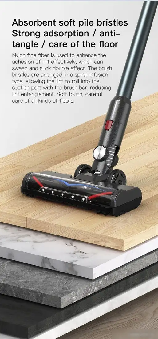 Пылесос Redkey Cordless Vacuum Cleaner P9 (черный) - фото товара
