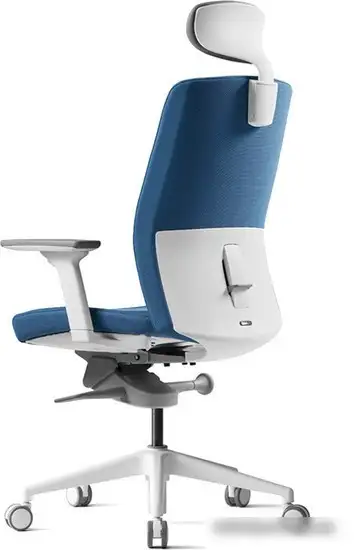 Кресло Bestuhl J2 White Pl с подголовником (голубой) – фото товара