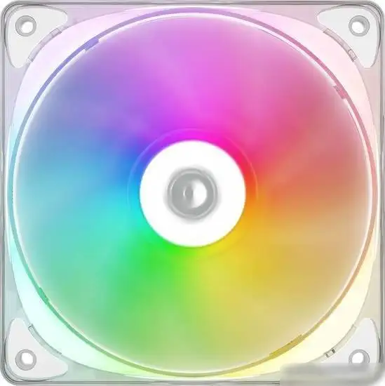 Вентилятор для корпуса ID-Cooling Crystal 120 White ARGB – фото товара