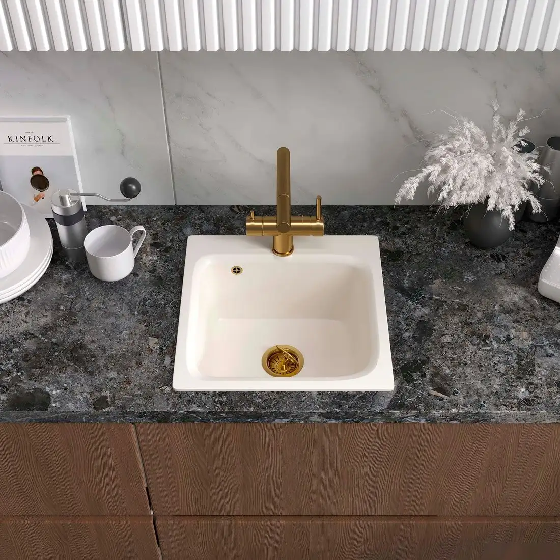 Кухонная мойка Reflexion Base RX0743WH - фото товара