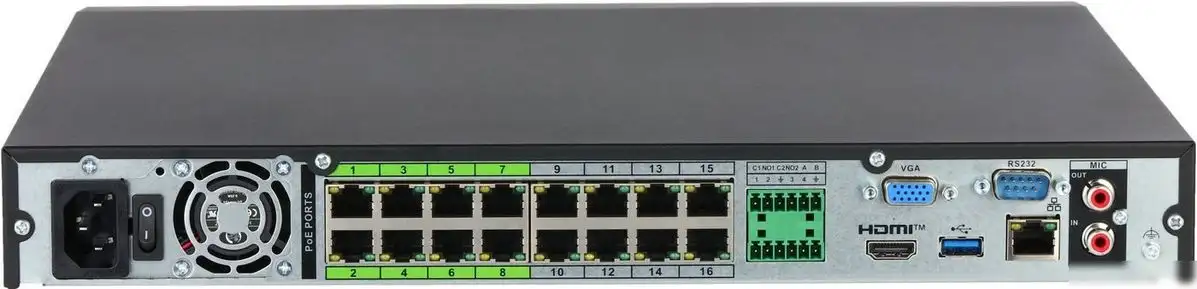 Сетевой видеорегистратор Dahua DHI-NVR5216-16P-EI2 – фото товара
