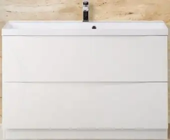 BelBagno Тумба под умывальник Marino-900-2C-PIA-BL-P (bianco lucido) – изображение в каталоге