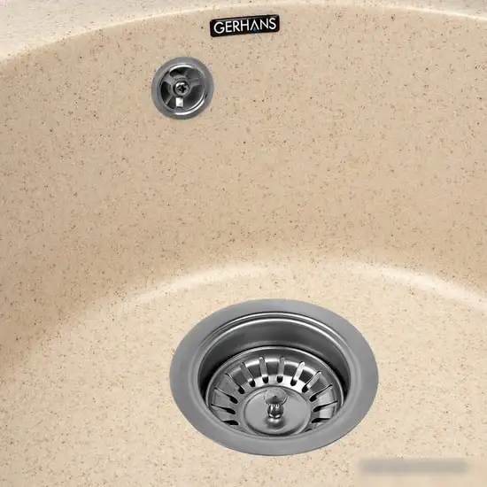Кухонная мойка Gerhans A05 (бежевый) - фото товара