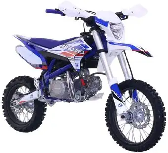 Мотоцикл Apollino AMX-F 140 17/14 (синий) – изображение в каталоге