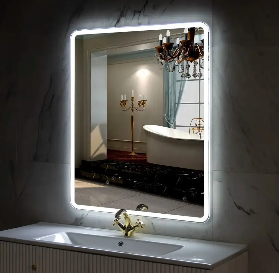 Пекам Зеркало Marta 1 60x90 marta1-60x90B (с подсветкой,с бесконтактным сенсором) – фото товара