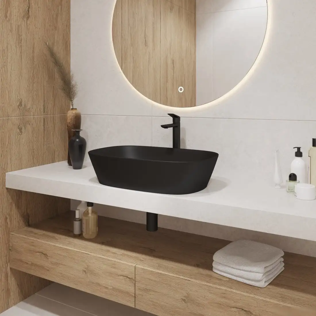 Умывальник Lauter 21393-60-A + клапан 21190B - фото товара