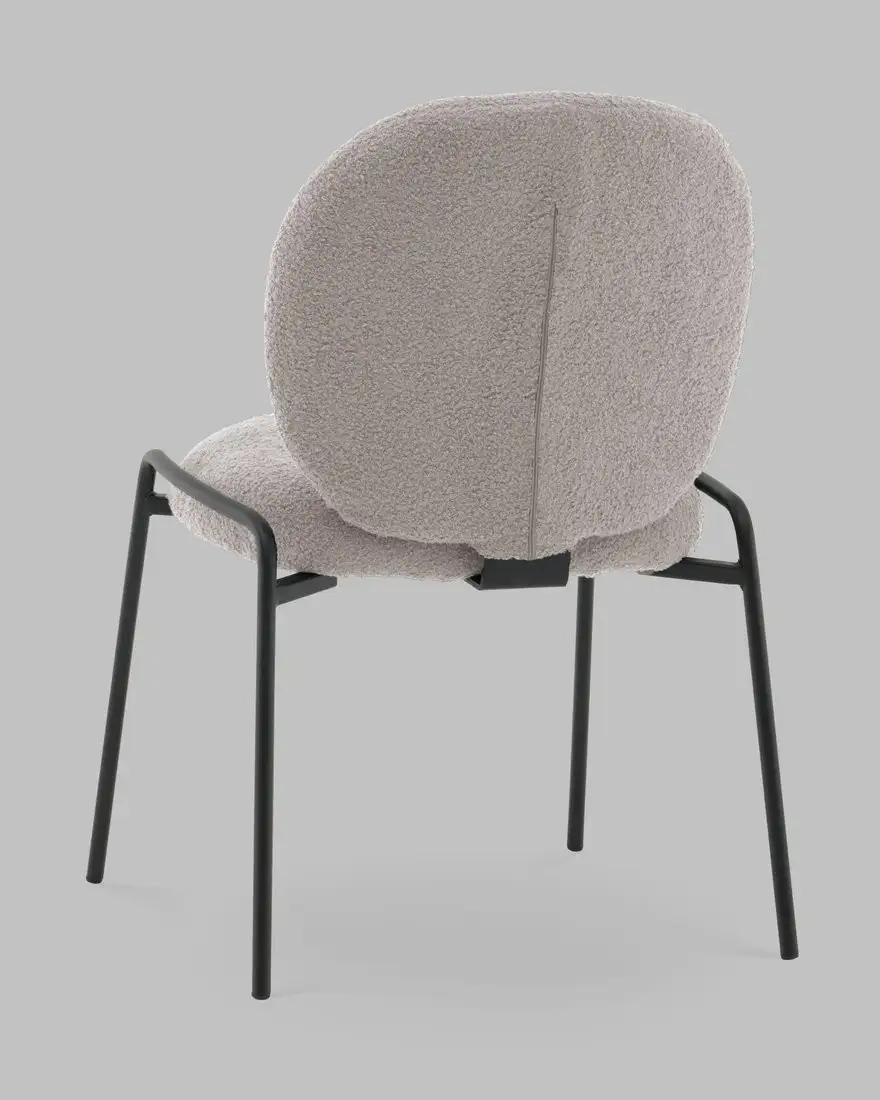 Стул Stool Group Моллек AV 438-Fl81-9005 (букле светло-серый) – фото товара