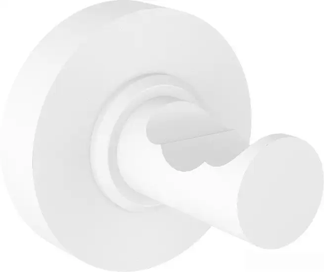 Набор аксессуаров для ванной Wellsee Finishing Touch 182515001 (дозатор для жидкого мыла, крючок, матовый белый) – фото товара