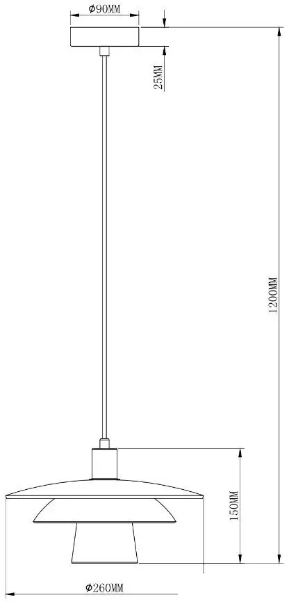 Подвесная люстра Moderli Sydney V11027-1P – фото товара