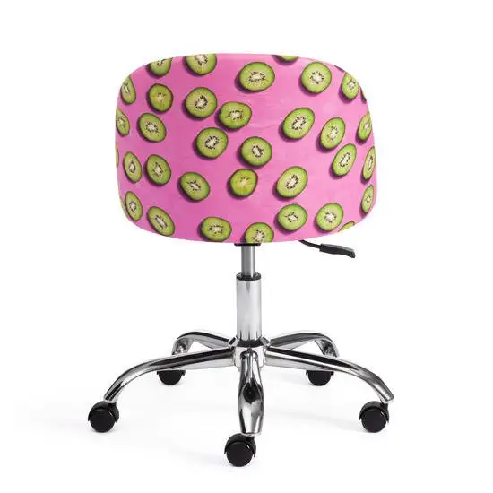 Кресло TetChair Melody Botanica 06 kiwi/138 (ткань/флок, фиолетовый) – фото товара