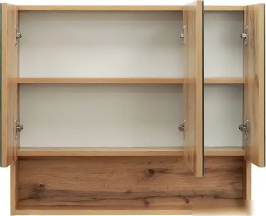 Doratiz Шкаф с зеркалом для ванной Сицилия 80 2712.118 (дуб вотан) – фото товара