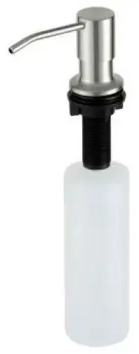 Дозатор для жидкого мыла MARRBAXX DS01-C (стальной/нержавеющая сталь)