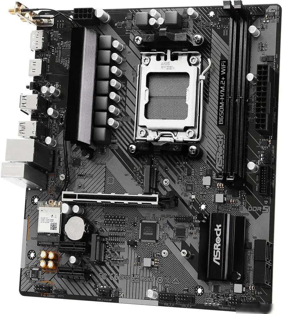 Материнская плата ASRock B650M-H/M.2+ WiFi – фото товара