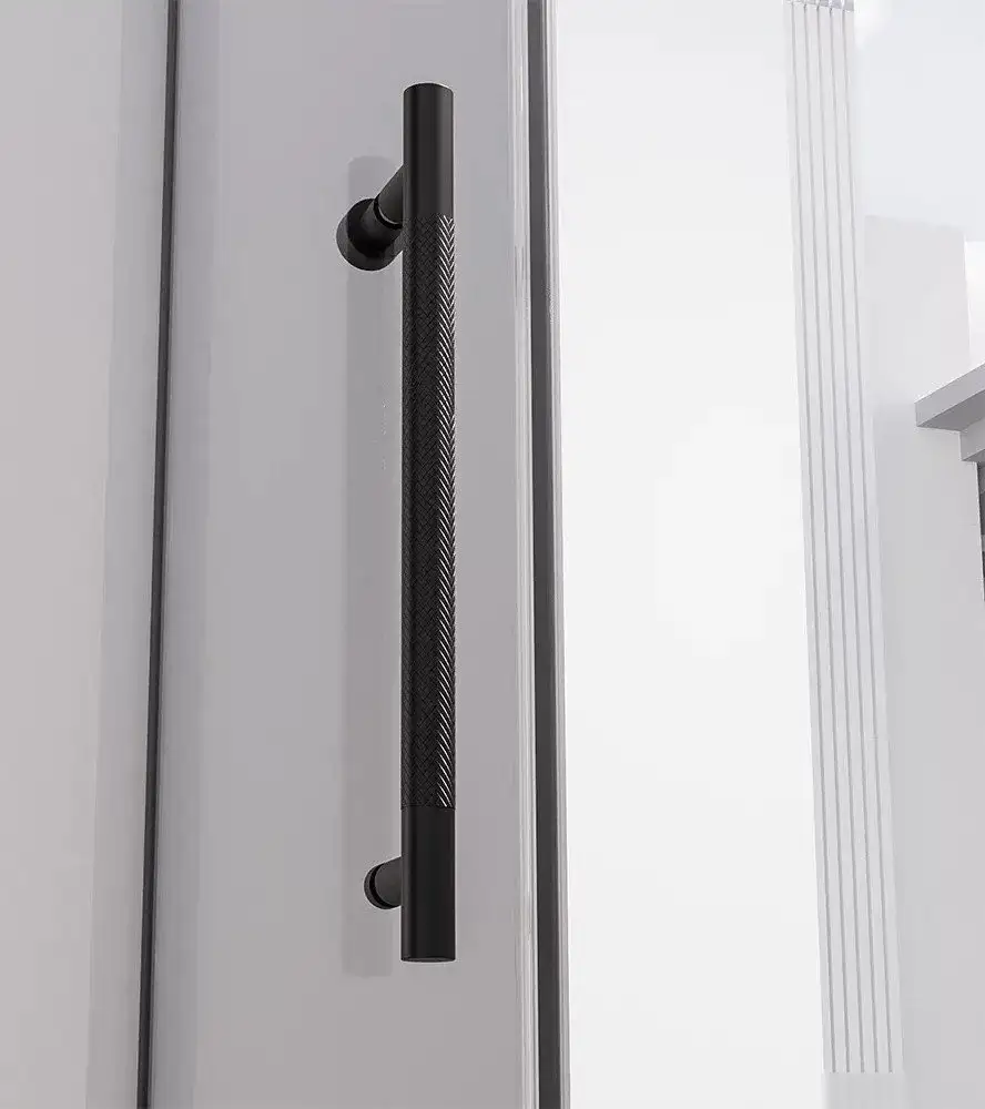 Душевая дверь Veconi Alassio AL-120-11-BB-C4 (стекло черное/черный) - фото товара