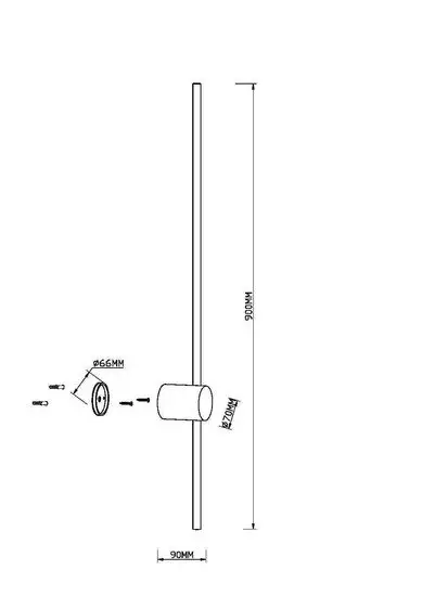 Бра Maytoni Light stick MOD237WL-L11B3K – фото товара
