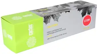 Картридж CACTUS CS-C729Y – изображение в каталоге